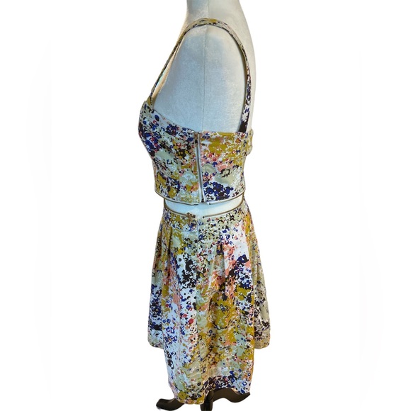 GUESS 3 IN 1 CONVERTIBLE ZIPPER DRESS-CROP TOP-SKIRT - Picture 4 of 12